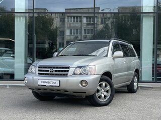 2002 Toyota Highlander I (XU20), белый, 830000 рублей, вид 1
