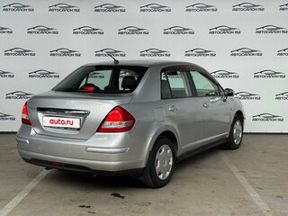 2008 Nissan Tiida I, серебристый, 479000 рублей, вид 4