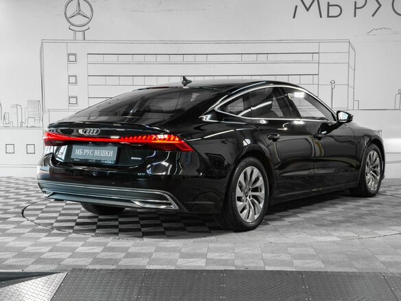 2020 Audi A7 45 TFSI II (4K), чёрный, 4650000 рублей - вид 6