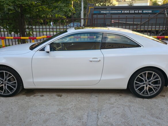 2014 Audi A5 I (8T) Рестайлинг, белый, 2000000 рублей - вид 4