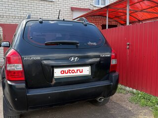 2008 Hyundai Tucson I, чёрный, 600000 рублей, вид 3