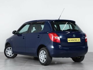 2011 Skoda Fabia II Рестайлинг, синий, 449000 рублей, вид 4