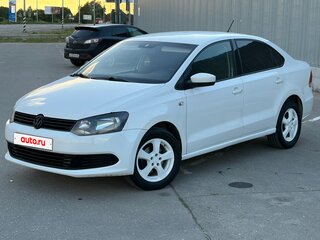 2013 Volkswagen Polo V, белый, 500000 рублей, вид 1