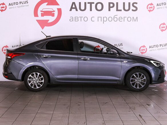 2021 Hyundai Solaris II Рестайлинг, серый, 1580000 рублей - вид 4