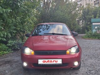 2008 Lada (ВАЗ) Kalina I, красный, 160000 рублей, вид 1