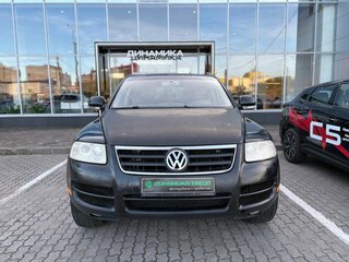 2004 Volkswagen Touareg I, чёрный, 559000 рублей, вид 2