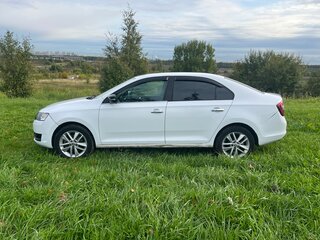2017 Skoda Rapid I Рестайлинг, синий, 649999 рублей, вид 4