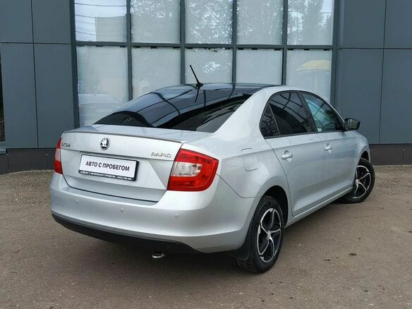 2016 Skoda Rapid I, серебристый - вид 5
