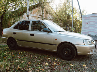 2006 Hyundai Accent ТагАЗ II, бежевый, 250000 рублей, вид 3
