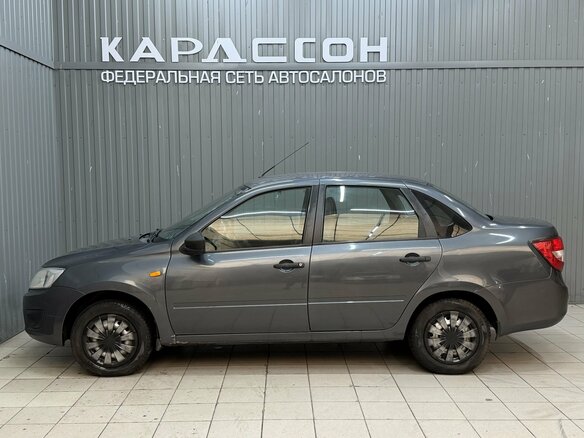 2015 Lada (ВАЗ) Granta I, серый, 409000 рублей - вид 4