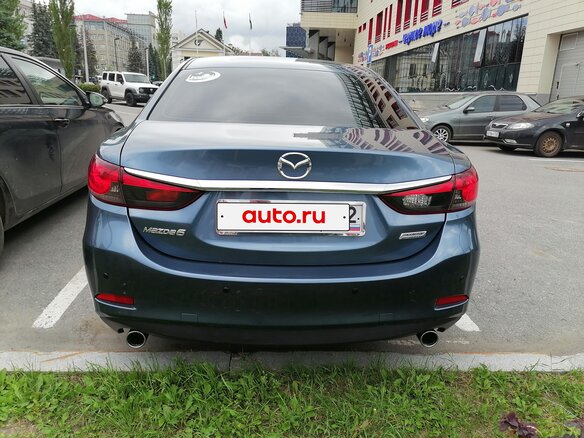 2014 Mazda 6 III (GJ), голубой, 1400000 рублей - вид 2