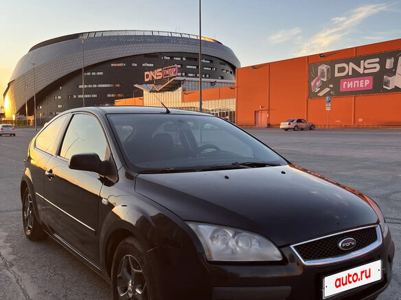 2007 Ford Focus II, чёрный, 430000 рублей - вид 1