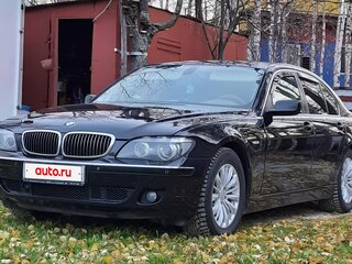 2005 BMW 7 серии Long 740Li IV (E65/E66) Рестайлинг, чёрный, 1100000 рублей, вид 1