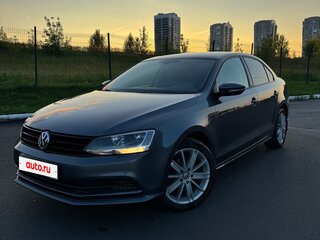 2015 Volkswagen Jetta VI Рестайлинг, серый, 1120000 рублей, вид 2