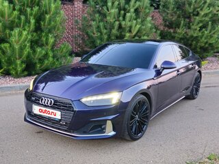 2021 Audi A5 Sportback 45 TFSI II (F5) Рестайлинг, фиолетовый, 4450000 рублей, вид 2