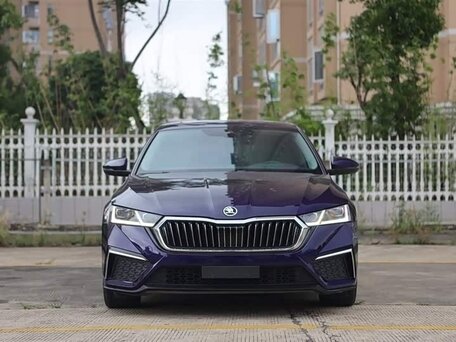 2023 Skoda Octavia IV (A8), фиолетовый, 2180000 рублей, вид 2