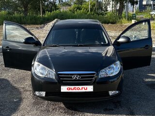 2009 Hyundai Elantra IV (HD), чёрный, 590000 рублей, вид 1