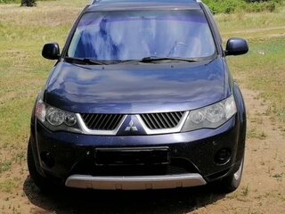 2008 Mitsubishi Outlander II, синий, 1158000 рублей, вид 3