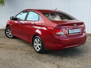 2012 Hyundai Solaris I, красный, 629999 рублей, вид 5