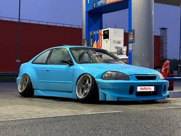 1997 Honda Civic VI, чёрный, 800000 рублей - вид 8