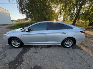 2018 Hyundai Sonata LPi VII (LF) Рестайлинг, серый, 1400000 рублей, вид 2