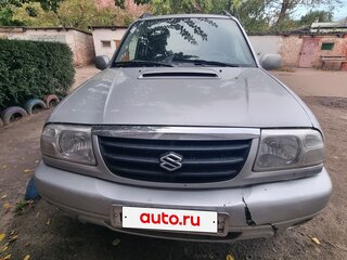 2002 Suzuki Grand Vitara I Рестайлинг, серебристый, 620000 рублей, вид 1