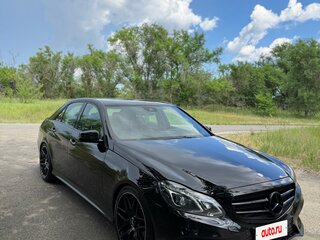 2014 Mercedes-Benz E-Класс 200 IV (W212, S212, C207) Рестайлинг, чёрный, 1950000 рублей, вид 1