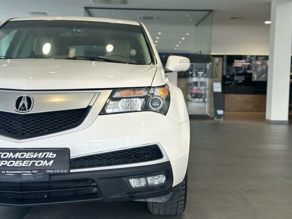2010 Acura MDX II Рестайлинг, белый, 1683000 рублей - вид 9