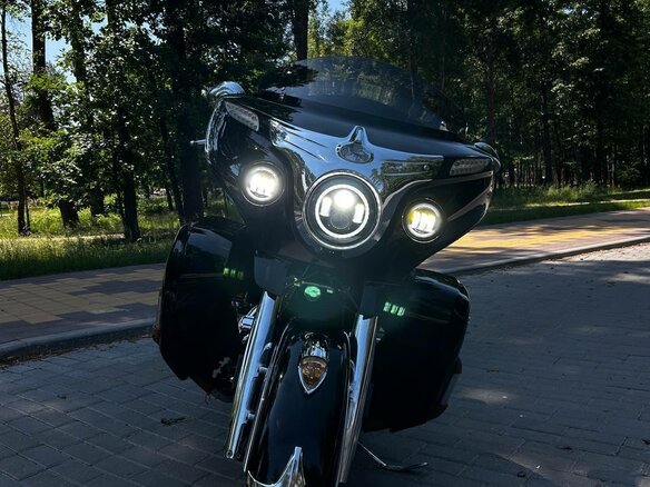 2015 Indian Roadmaster, чёрный, 1146215 рублей - вид 19