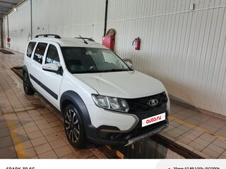 2021 Lada (ВАЗ) Largus Cross I Рестайлинг, белый, 1250000 рублей, вид 2