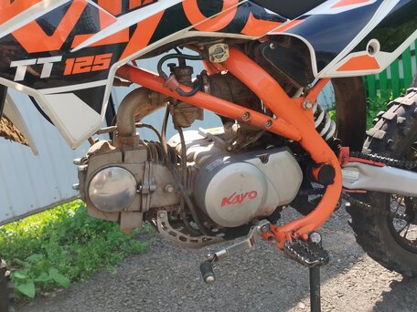 2023 Kayo Basic TT125, белый, 66000 рублей, вид 3