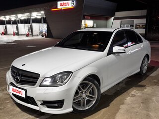2013 Mercedes-Benz C-Класс 180 III (W204) Рестайлинг, белый, 1370000 рублей, вид 1