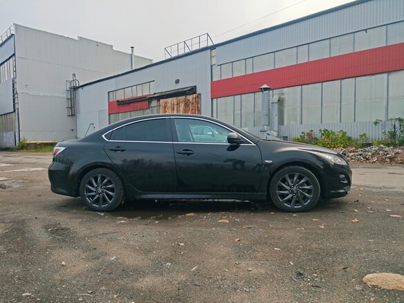 2012 Mazda 6 II (GH) Рестайлинг, чёрный, 1195000 рублей - вид 3