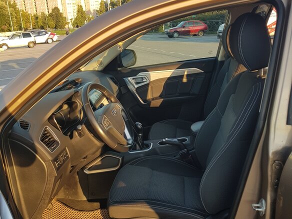 2019 Geely Emgrand X7 I Рестайлинг 2, бежевый - вид 7