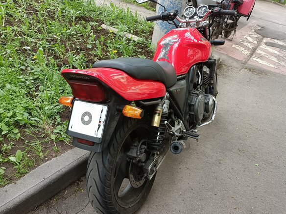 1996 Honda CB 400 Super Four, красный, 240000 рублей - вид 12