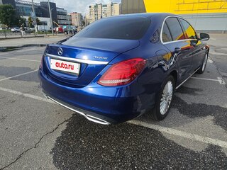 2015 Mercedes-Benz C-Класс 200 IV (W205), синий, 2470000 рублей, вид 5
