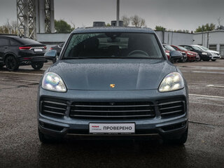 2018 Porsche Cayenne III, голубой, 5530000 рублей, вид 4