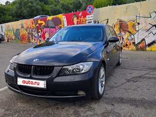 2008 BMW 3 серии 320i V (E90/E91/E92/E93), чёрный, 700000 рублей, вид 1