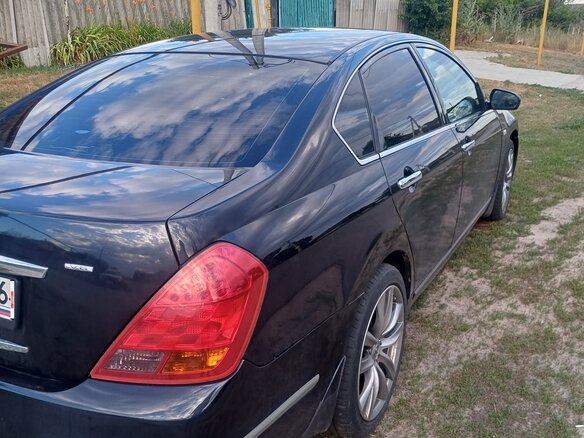 2006 Nissan Teana I (J31) Рестайлинг, чёрный - вид 2