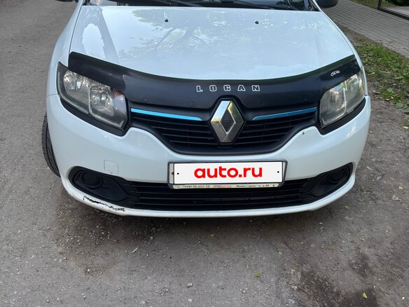 2016 Renault Logan II, белый, 500000 рублей - вид 1
