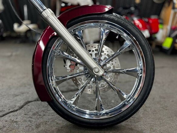 2009 Honda VT 1300CX Fury, пурпурный, 850000 рублей - вид 25