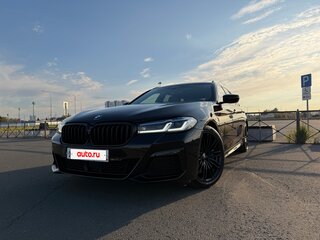 2020 BMW 5 серии 530d xDrive VII (G30/G31/G38) Рестайлинг, чёрный, 4750000 рублей, вид 4