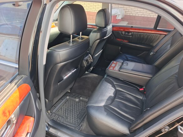 2004 Lexus LS 430 III Рестайлинг, чёрный, 897200 рублей - вид 15
