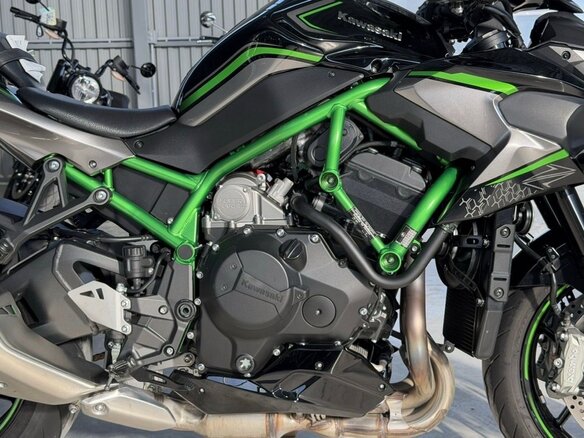 2017 Kawasaki Z H2, зелёный, 1570000 рублей - вид 10