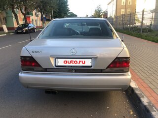 1992 Mercedes-Benz S-Класс 300 5-speed III (W140), серебристый, 1200000 рублей, вид 3