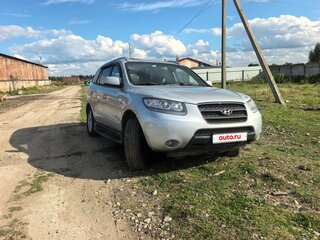 2007 Hyundai Santa Fe II, серебристый, 990000 рублей, вид 2