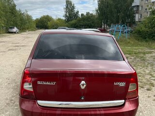 2011 Renault Logan I Рестайлинг, красный, 230000 рублей, вид 4