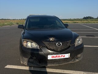 2006 Mazda 3 I (BK) Рестайлинг, чёрный, 300000 рублей, вид 3