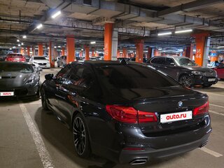2017 BMW 5 серии 520d VII (G30/G31/G38), чёрный, 2990000 рублей, вид 4