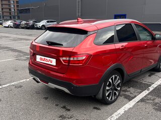 2018 Lada (ВАЗ) Vesta SW Cross I, красный, 950000 рублей, вид 5
